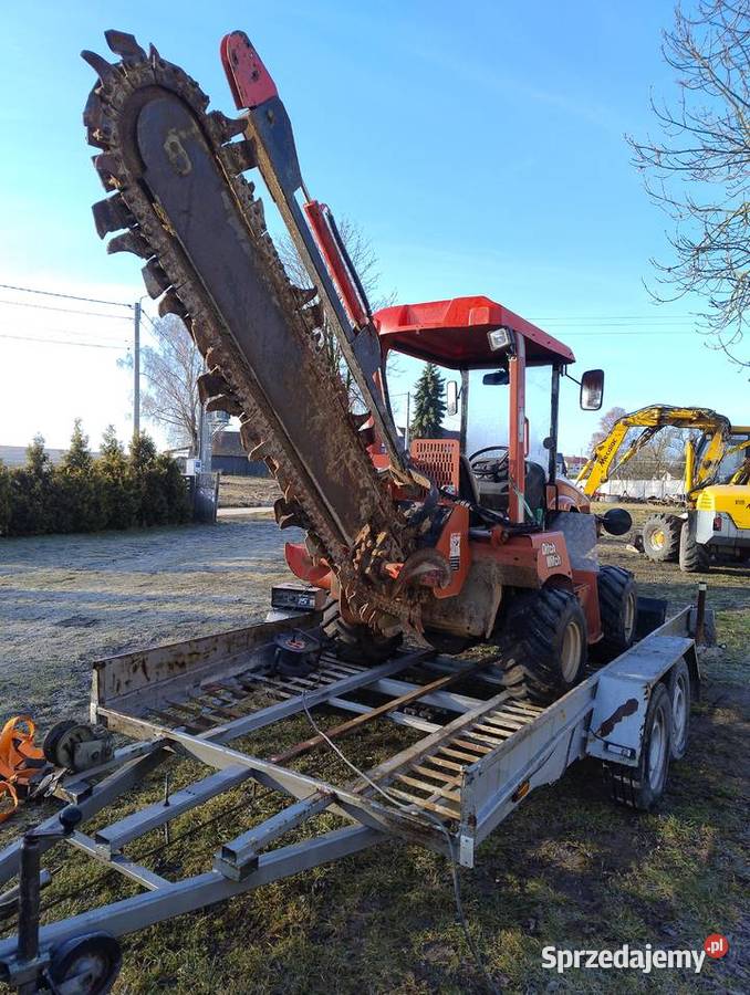 Koparka łańcuchowa liniowa Ditch witch