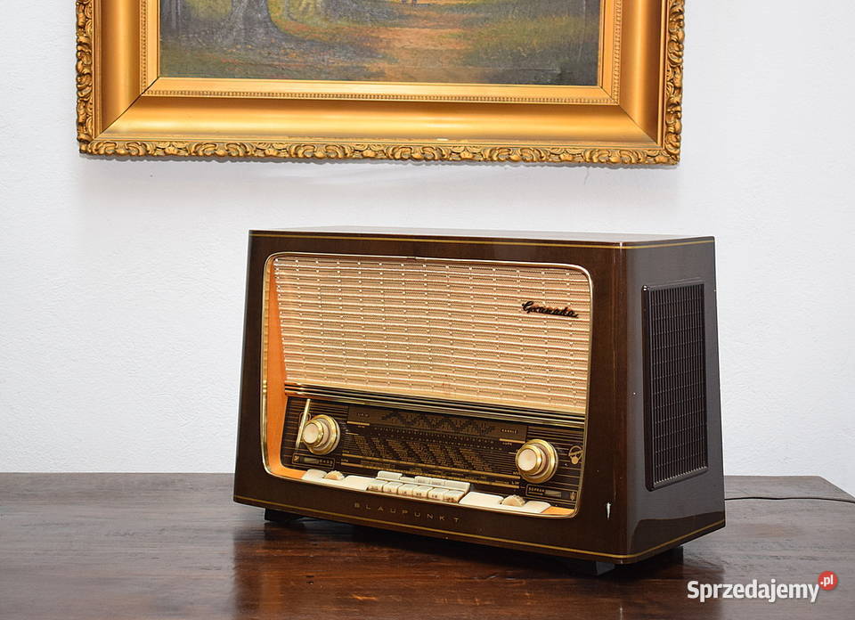 Stare radio lampowe 60 lat sprawne Blaupunkt Meble Świdnica
