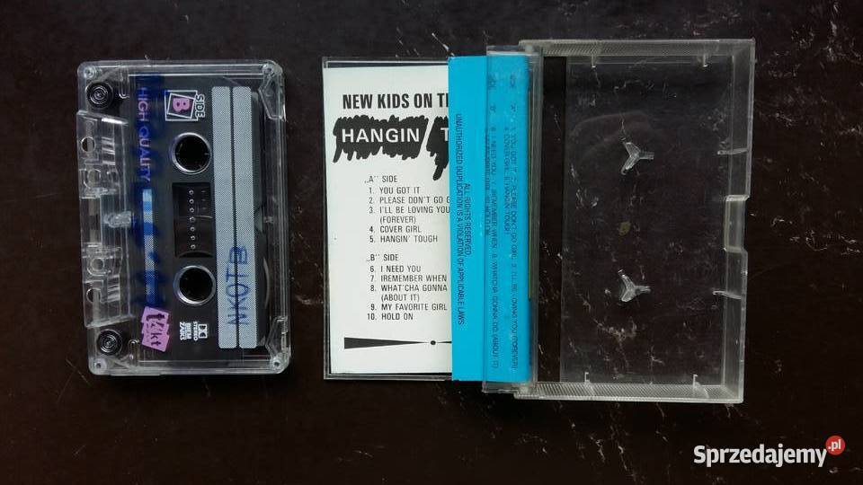 Kaseta magnetofonowa NKOTB Hangin touch Wyd Takt Siemiatycze