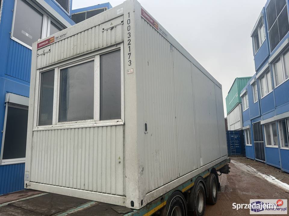 KONTENER BIUROWY SZATNIA ZAPLECZE BUDOWY 256 Wrocław sprzedam