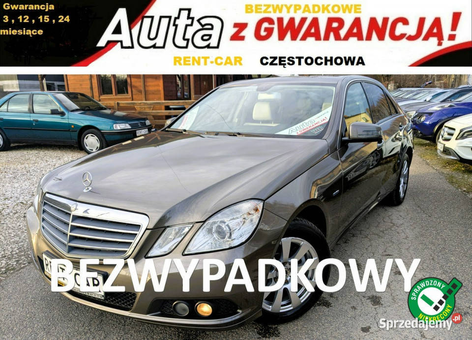 Mercedes E 200 22CDi136OPŁACONYBezwypadkowy 4/5 Częstochowa