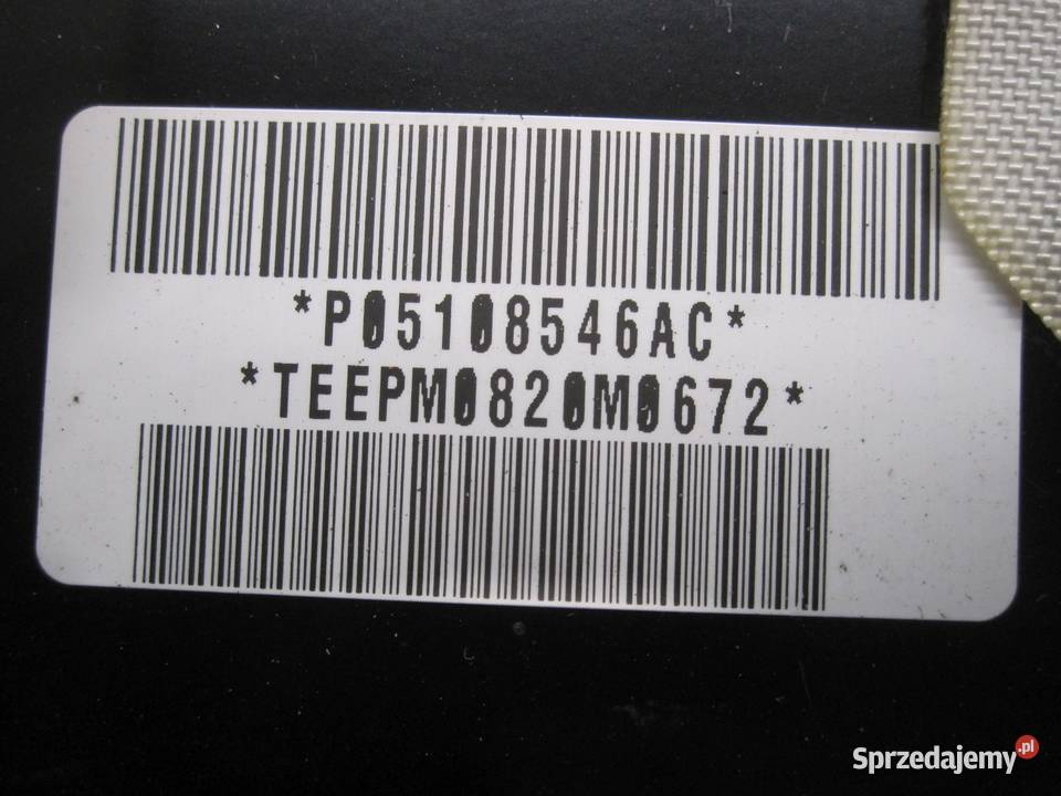 JEEP PATRIOT 24 B 10r AIRBAG poduszka pasażera osobowe Poduszki powietrzne