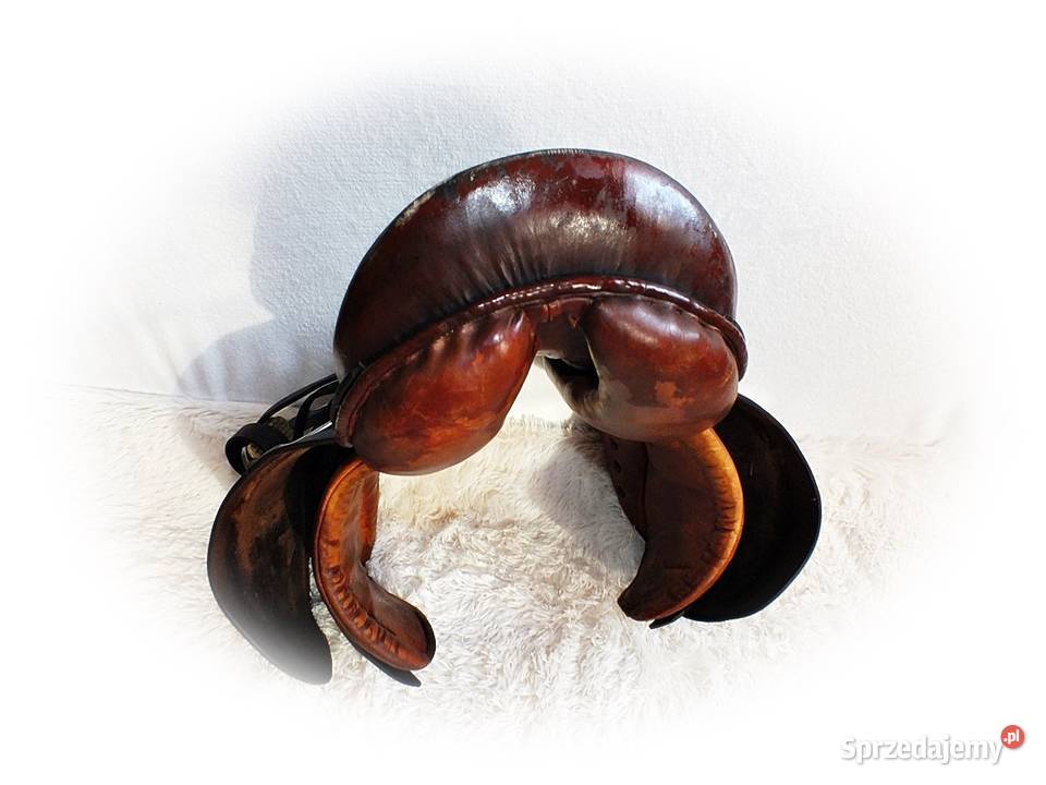 Siodło skórzane do jazdy konnej kompletne