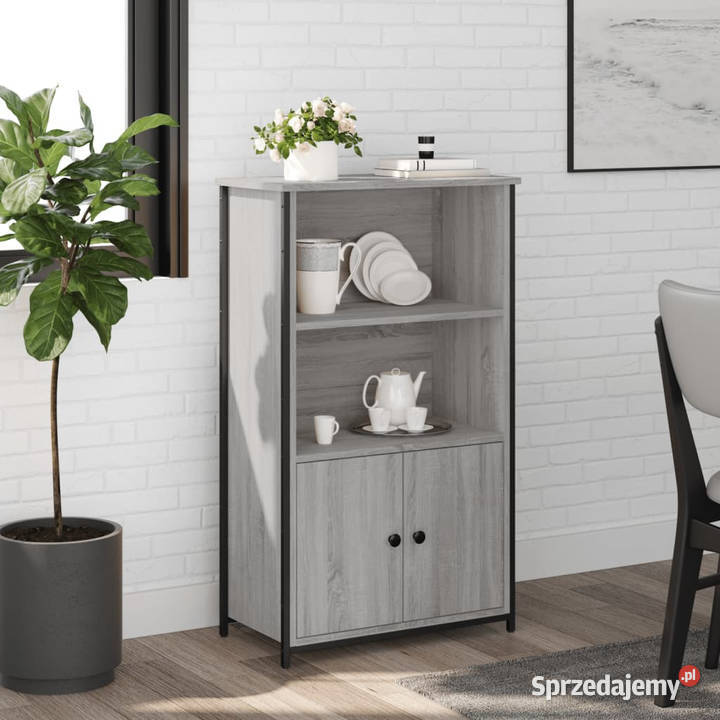 Szafka szary dąb sonoma 62x32x1035 materiał Pozostałe Warszawa