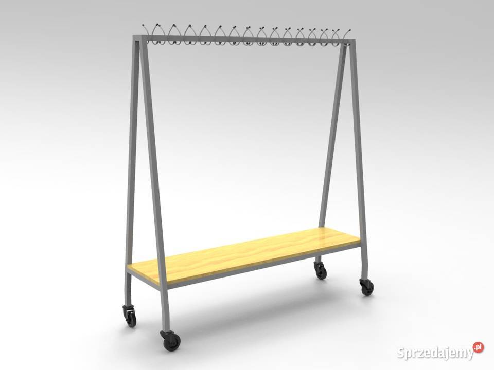 Wieszak mobilny z ławką 100 Ligota