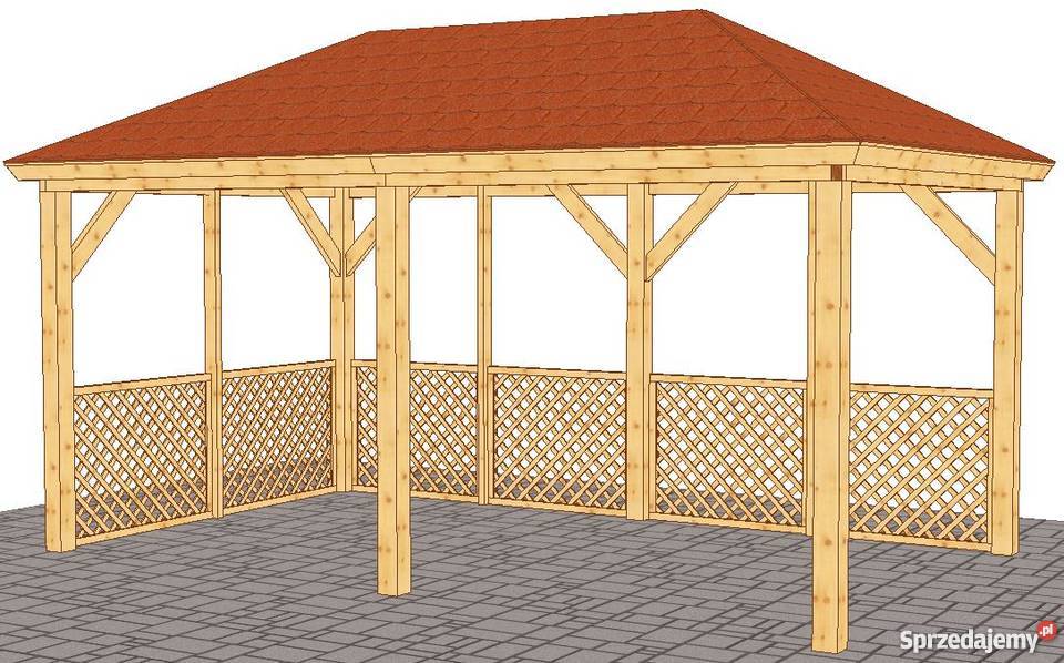 10 Altana Altanka ogrodowa Wiata drewniana Jelenia Góra sprzedam
