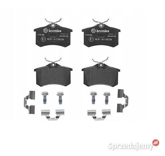 KLOCKI HAMULCOWE BREMBO TYŁ DO AUDI A3 8P 8L A1 Klocki hamulcowe