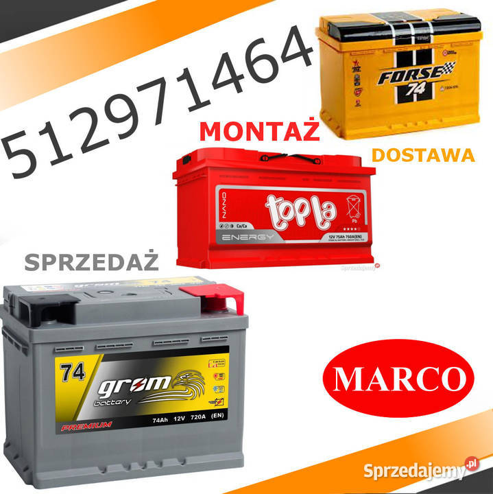 Akumulator SIEDLCE FORSE TOPLA TAB GROM sprzedam
