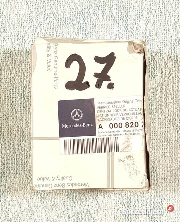 SIŁOWNIK KLAPKI PALIWA MERCEDES 0008202303 Mielęcin sprzedam
