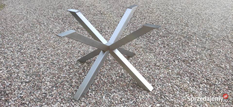 Stelaż Pająk stal szczotkowana