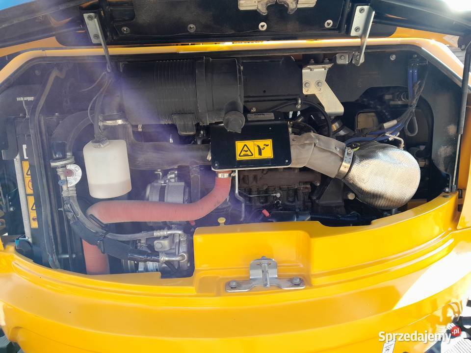 JCB 90Z2 2022R KOPARKA GĄSIENICOWA 9 TON CAT Szybkozłącze wielkopolskie Krotoszyn