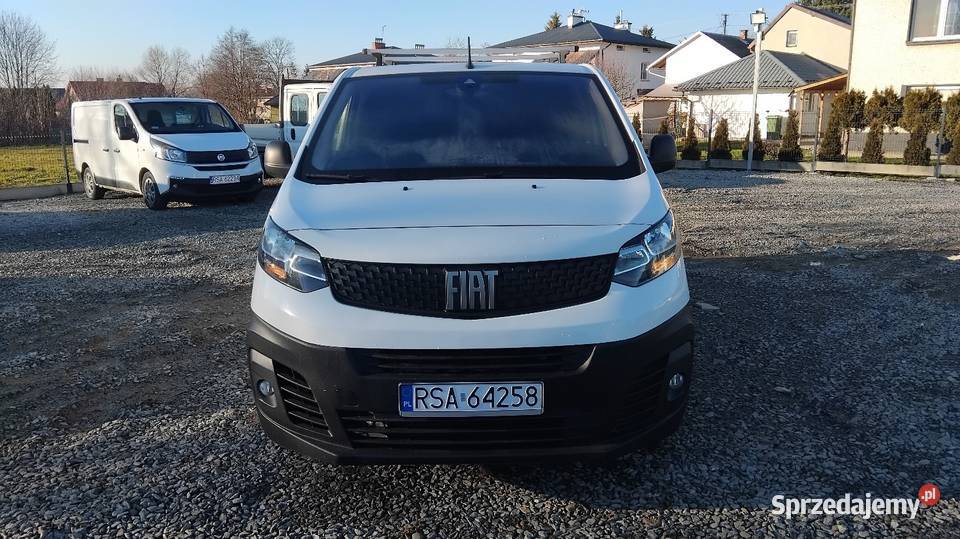 Fiat Scudo III VAN 15 Multijet 120 2022r Mały sprowadzony Fiat Iwonicz