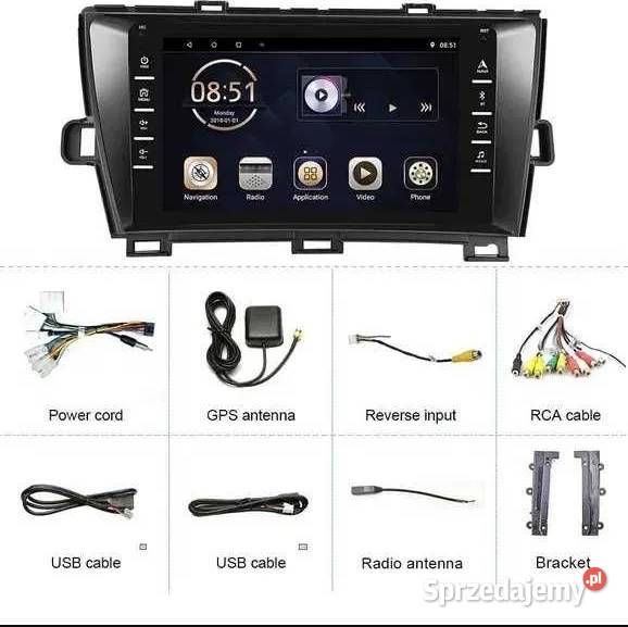 Radio android 12 Toyota Prius 092013 wifi gps śląskie Ożarowice