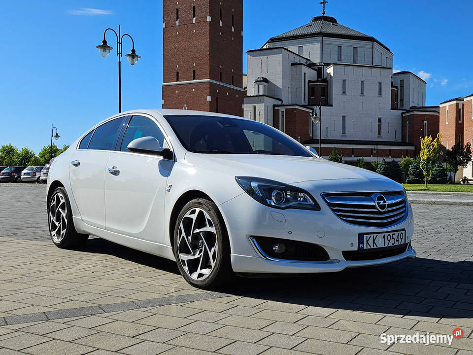 Opel Insignia A 20 cdti biturbo 4x4 automat podgrzewane fotele Samochody osobowe Kraków