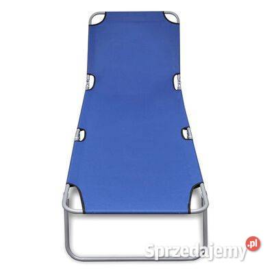 vidaXL Składany leżak stal malowana proszkowo Warszawa