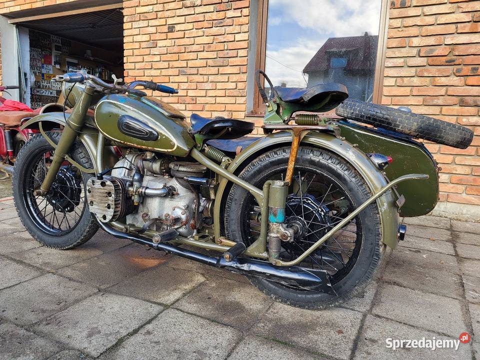 M 72 emka kijowska ural k 750 Mt nw dniepr Mogilno