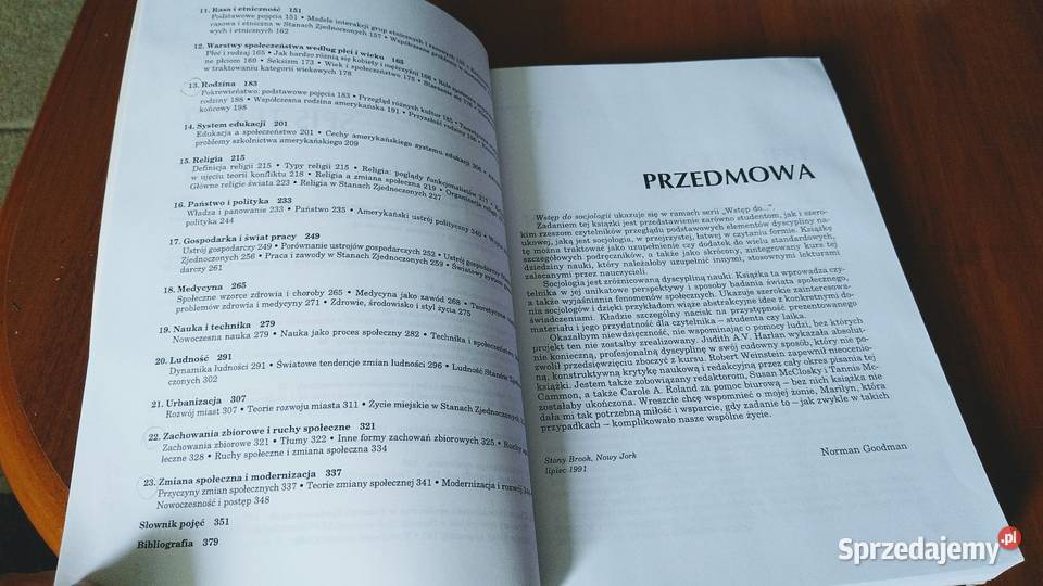 Wstęp do socjologii  Norman Goodman 2001 Gdańsk