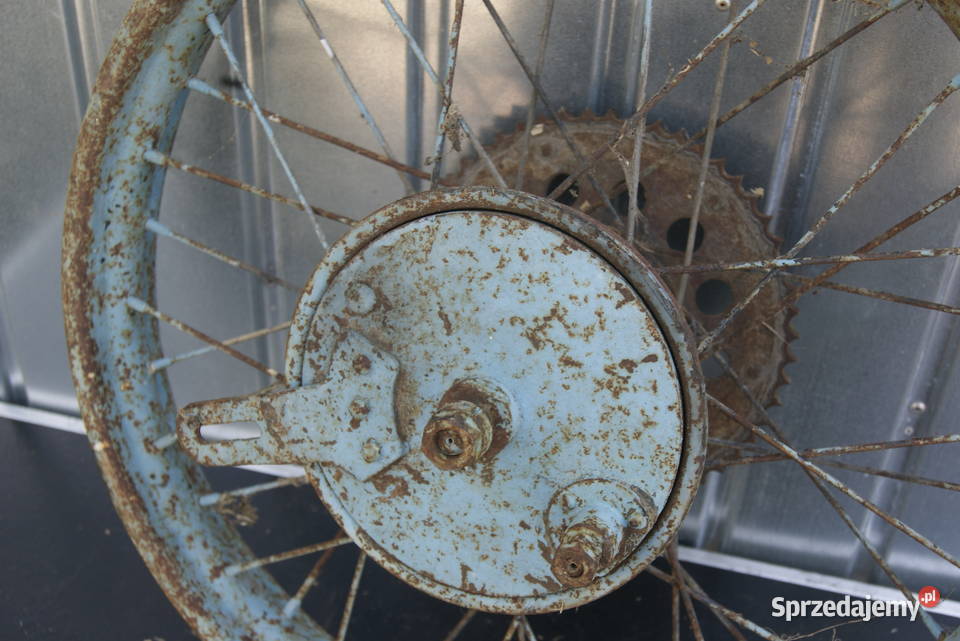KOŁO TYŁ MOTOSACOCHE 500 MOTO GUZZI AJS BSA Elementy nadwozia śląskie Rybnik