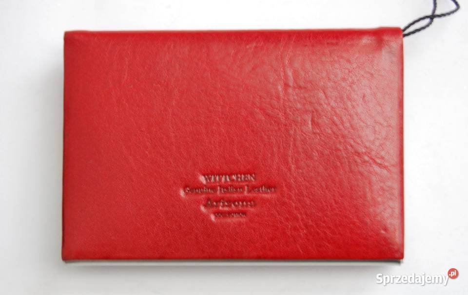 Wittchen Arizona etui na wizytówki czerwona Lublin sprzedam