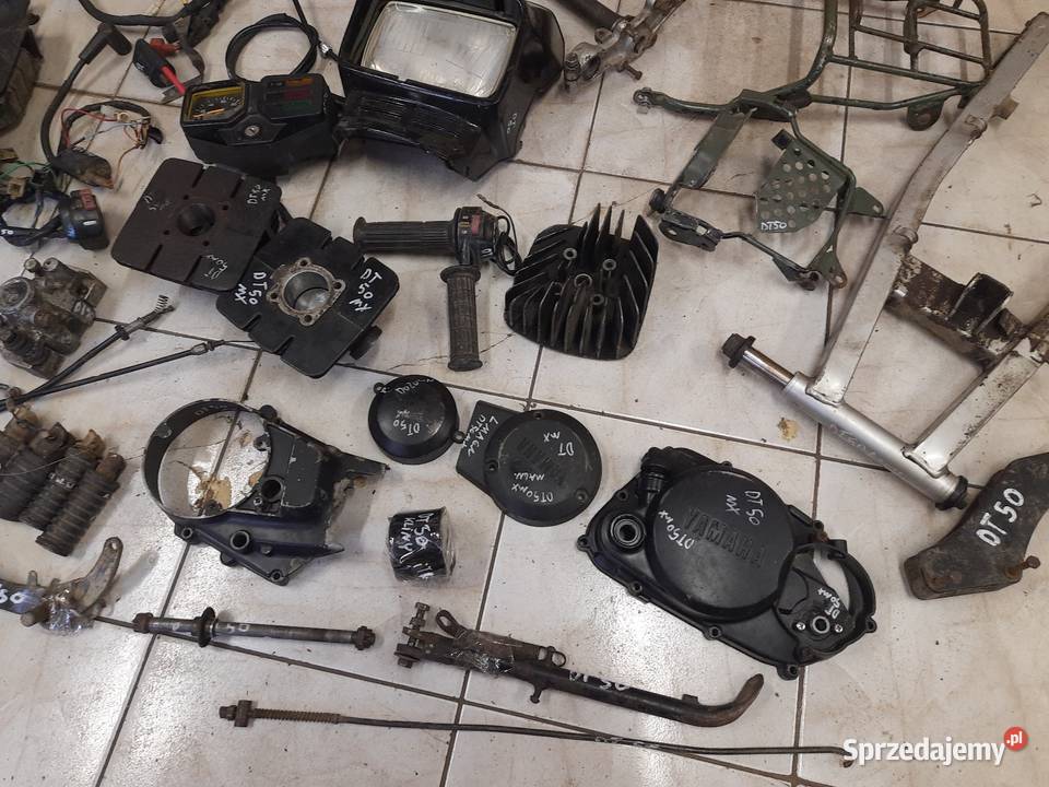 Yamaha DT 50 części koło lampa wydech lagi