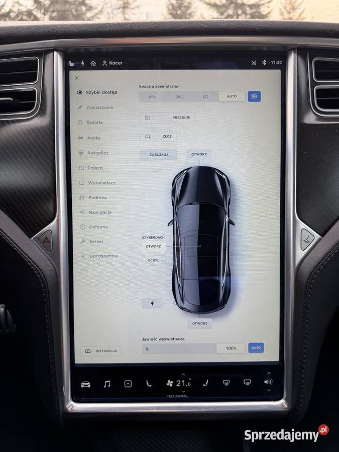 Tesla Model S Performance 109700km małopolskie