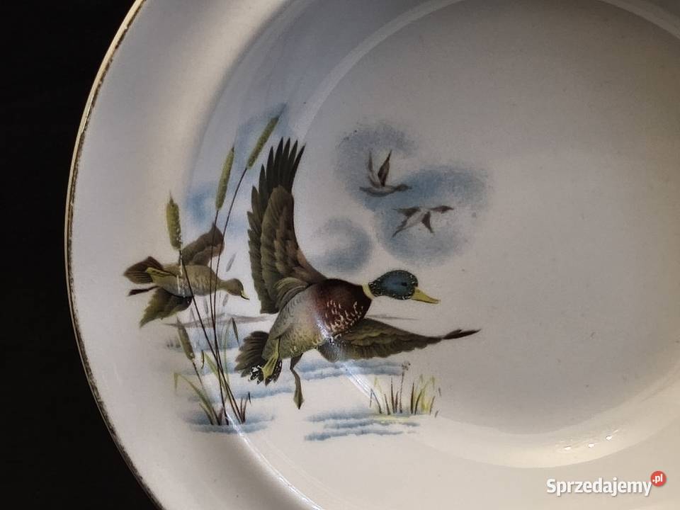 Talerz głęboki angielski Alfred Meakin Ironstone Porcelana i szkło Chełm