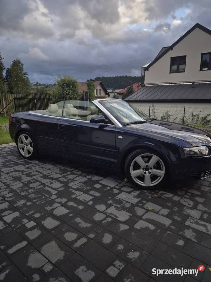 Audi A4 Cabrio 30 benzyna sline oryginał Nowy Sącz