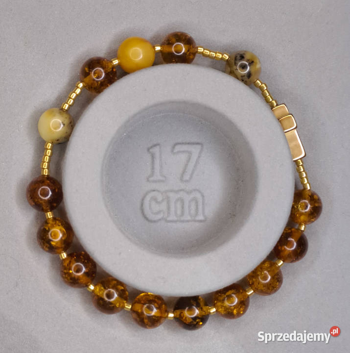 Bransoletka różaniec dziesiątka różańca z Warszawa