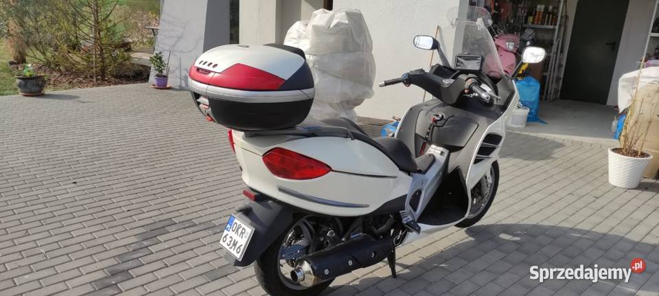 Malaguti Spidermax GT500 maxi skuter kufry Malaguti Dobrzeń Wielki