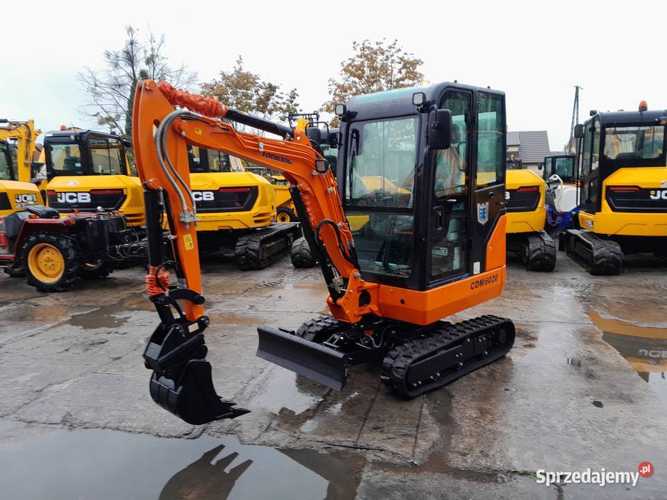 MINIKOPARKA LONKING CDM 6020 2 TONY JCB CAT wielkopolskie Krotoszyn sprzedam