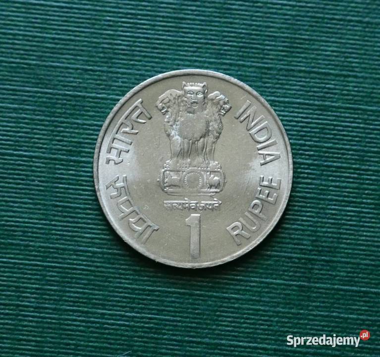 INDIE 1 rupia 2002r 100 rocznica urodzin Gliwice