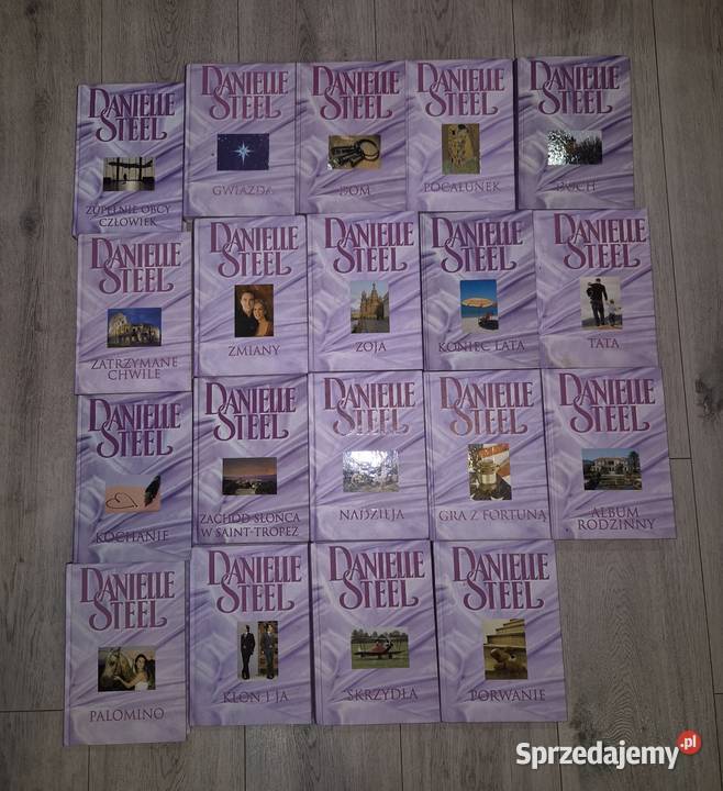 Daniele Steel książki zestaw 19 tomów Łódź