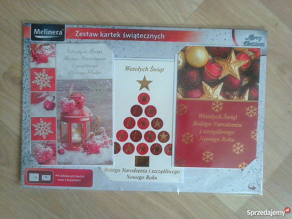 Zestaw kartek świątecznych Olkusz
