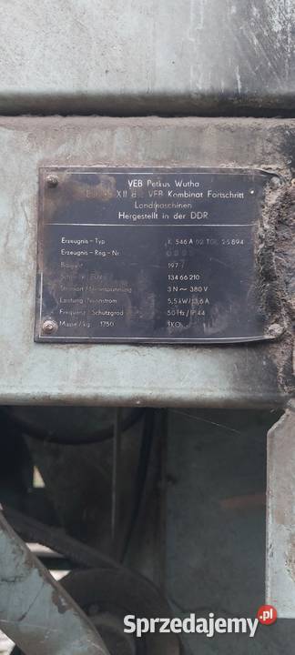 Czyszczalnia petkus K 546 A Hrubieszów