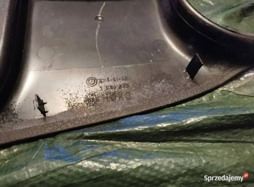 Osłona słupka B środkowego lewa BMW E34 przed Żory