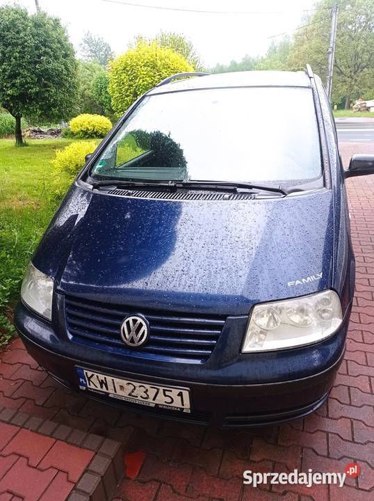 Volkswagen Sharan 19 TDI Rok produkcji 2002 Kraków