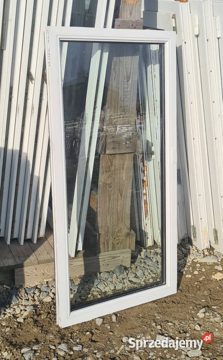 OKNA KacprzaK Witryna 62x125 FIX Używany Orzech