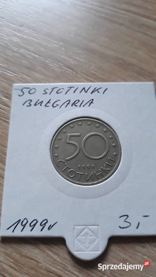 50 Stotinek Bułgaria 1999 r