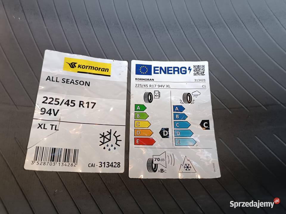 Kormoran All Season 22545 R17 komplet opon Ozimek sprzedam