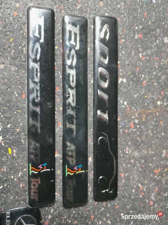 Mercedes emblematy napisy różne wersje pomorskie Gdańsk sprzedam