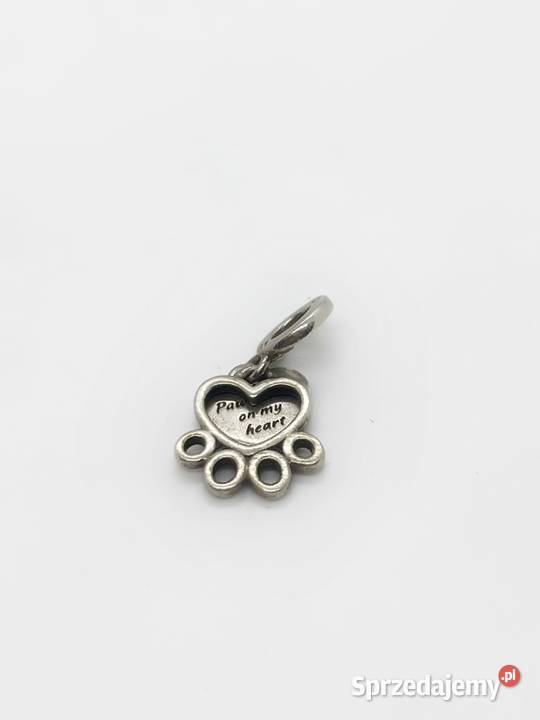 Srebrna zawieszka charms pr 925 205g Łapka srebro Elbląg