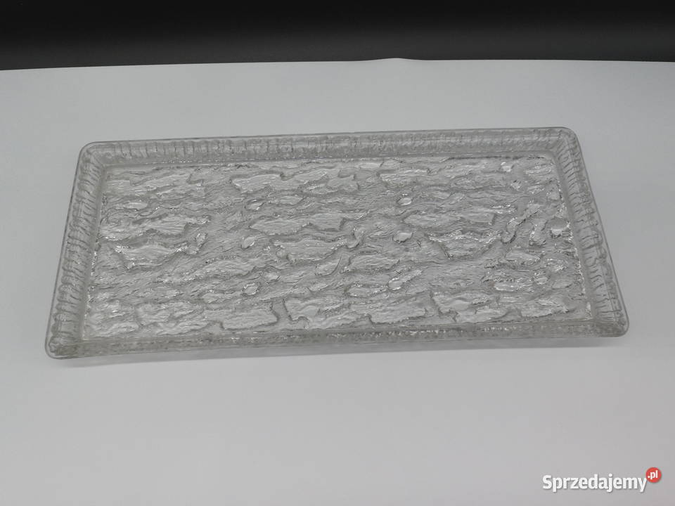 Patera Szklana prostokątna LÓD KORA Raszków sprzedam
