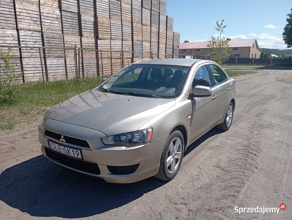 Mitsubishi Lancer 2008r benzyna 18 140 nowe nieuszkodzony Lębork sprzedam