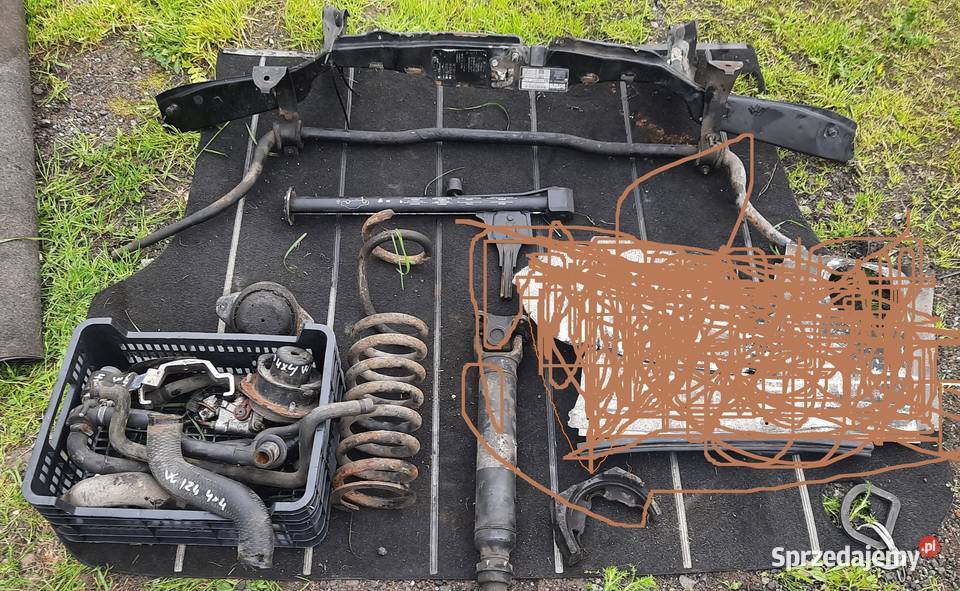 silnik mercedes w124 300turbo 4matic Rok produkcji 1993 Gostyń sprzedam