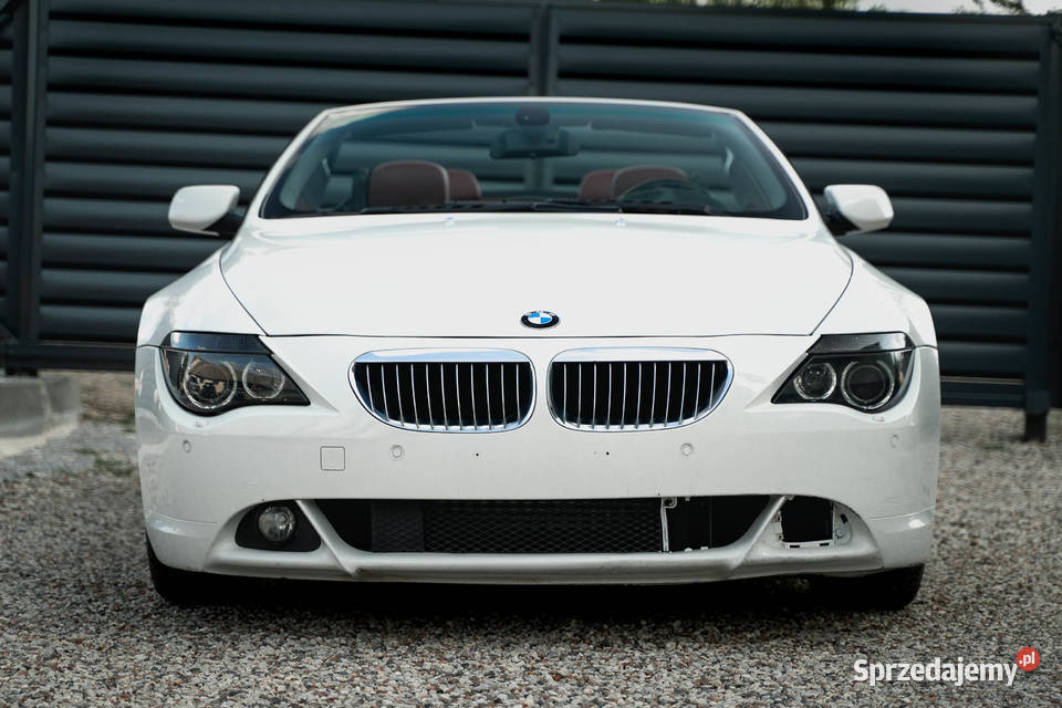 BMW 650i Cabrio z Japonii Przebieg 104 600 Suwałki sprzedam