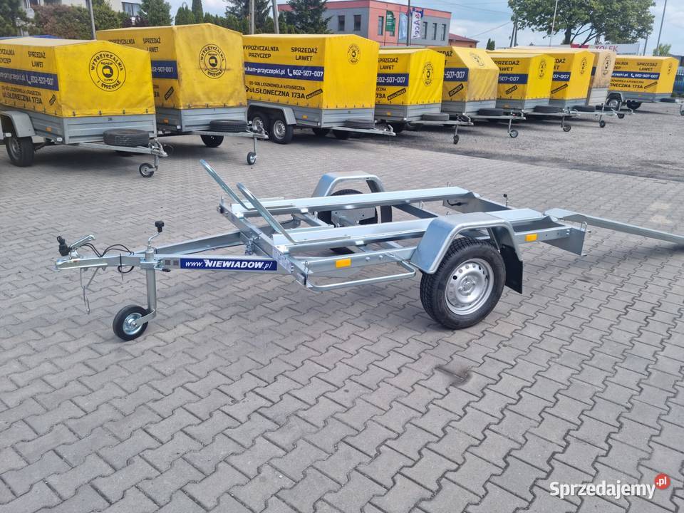 Przyczepa pod motocykl jeden nowa Niewiadów Lesznowola