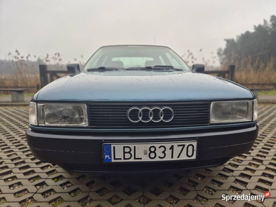 Audi 80 1989 Klasyk bez rdzy LPG Hak Zadbany lubelskie Zwierzyniec