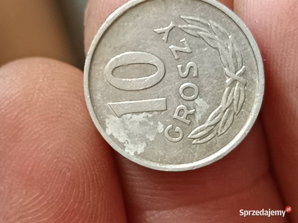 Sprzedam 10 gr 1976 r skretka Numizmatyka Chełm sprzedam