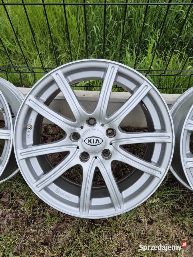 Felgi aluminiowe 17 rozstaw 5x1143 czujniki TPMS Bochnia