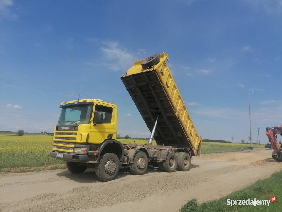 Scania 124C wywrotka 8x6 nie kujawsko-pomorskie
